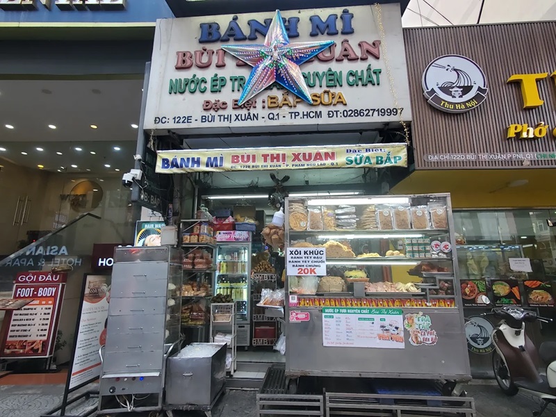 Quán bánh mì ở Sài Gòn. Quán bánh mì ngon rẻ ở Sài Gòn