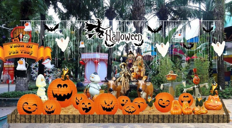 Địa điểm đi chơi halloween ở Sài Sòn. Ở Tp.HCM đi chơi halloween ở đâu