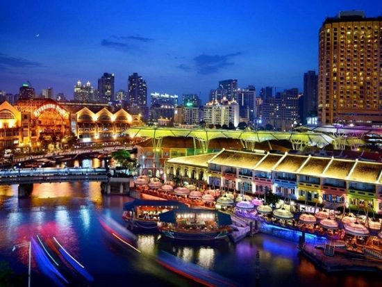 Du lịch Singapore nên ở đâu? Clarke Quay nếu muốn thưởng thức cuộc sống về đêm