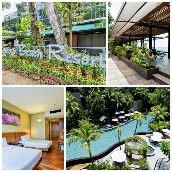 Kinh nghiệm du lịch Sentosa, đặt khách sạn gần biển: Siloso Beach Resort Sentosa