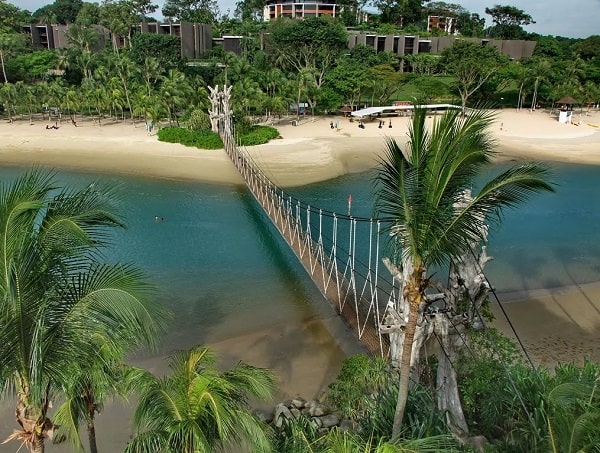 Palawan Beach - địa điểm vui chơi tắm biển ở Sentosa