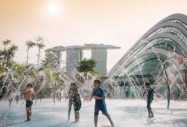 Hoạt động vui chơi dành cho trẻ em ở Singapore. Vườn thượng uyển ở Garden By The Bay. Địa điểm vui chơi dành cho trẻ em ở Singapore