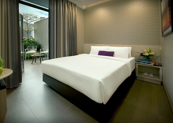 Đặt phòng nhà nghỉ ở Bugis Singapore. Nhà nghỉ V Hotel Bencoolen. Khách sạn ở Bugis Singapore 