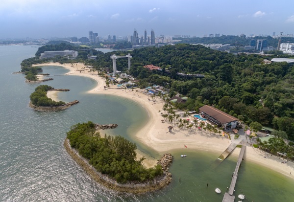 Du lịch Singapore nên đi chơi ở biển nào đẹp? Bãi biển Palawan. Bãi biển ở Singapore