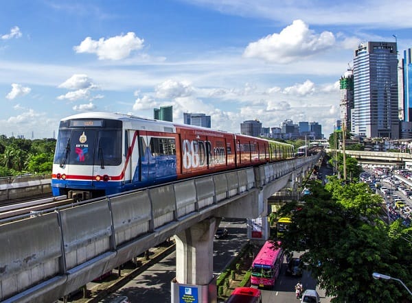 Cách đi tàu điện BTS ở Bangkok, phương tiện di chuyển phổ biến ở Bangkok