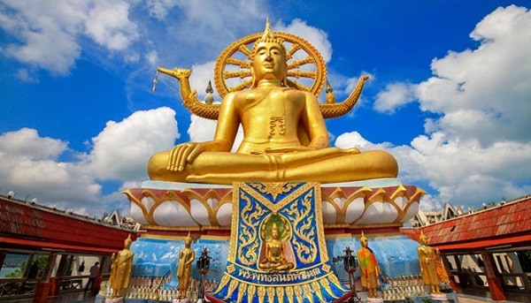 Địa điểm tham quan nổi tiếng nhất Koh Samui ở đâu? Tượng Phật Big Buddha