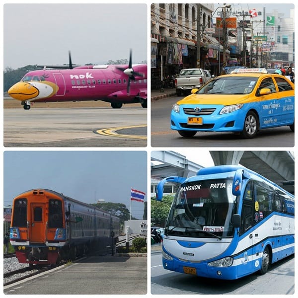Kinh nghiệm du lịch Pattaya : 4 phương tiện di chuyển từ Bangkok tới Pattaya