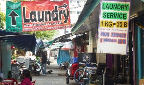 Lừa đảo khi du lịch Thái Lan, đề phòng những tiệm giặt là ở Bangkok
