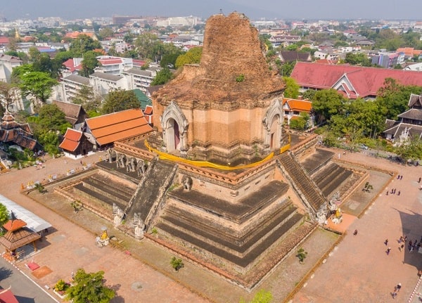 Chùa Chedi Luang, ngôi chùa ở Chiang Mai linh thiêng nhất