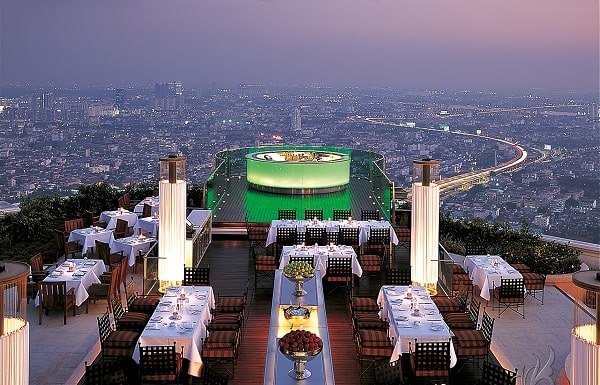 Sky Bar – lebua at State Tower - Quán bar tầng thượng view đẹp nhất Bangkok