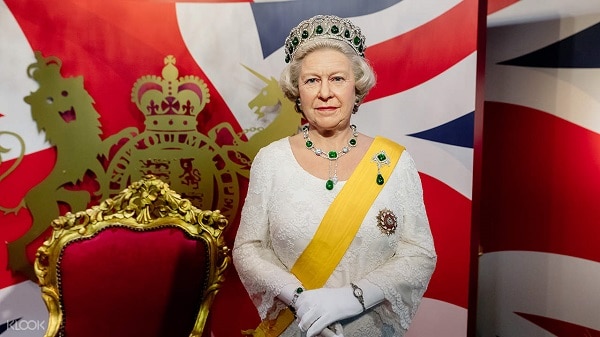 Tượng sáp công nương Diana tại bảo tàng tượng sáp Madame Tussauds, Bangkok