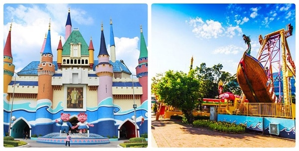 Khu Fantasy World tại công viên Siam Park City, Bangkok