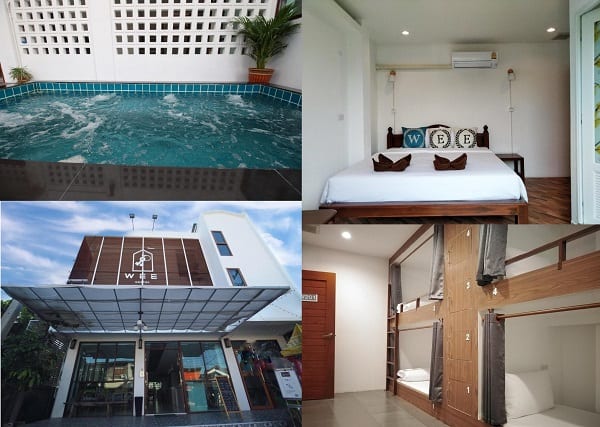 Du lịch Kanchanaburi nên ở khách sạn nào giá rẻ? Khách sạn đẹp, giá bình dân ở Kanchanaburi. Wee Hostel
