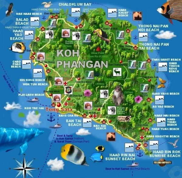 Du lịch Koh Phangan 2 ngày 1 đêm mùa nào đẹp nhất?