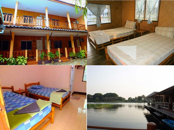 Khách sạn giá rẻ ở Kanchanaburi ven sông Kwai. Du lịch Kanchanaburi nên ở đâu, khách sạn nào? Tamarind Guesthouse