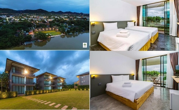Khách sạn ven sông Kwai ở Kanchanaburi. Du lịch Kanchanaburi nên ở đâu, khách sạn nào? The Zeit River Kwai