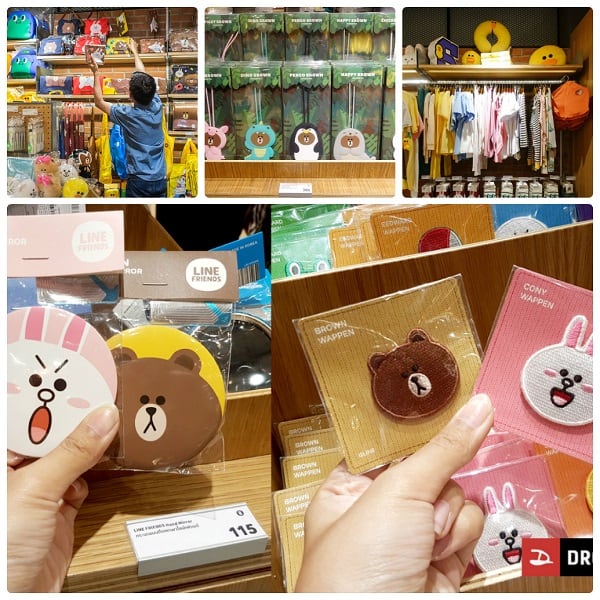 Một số món quà lưu niệm tại LINE Village Bangkok