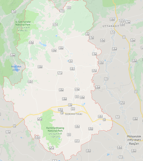 Hướng dẫn đường đi, cách di chuyển tới Sukhothai