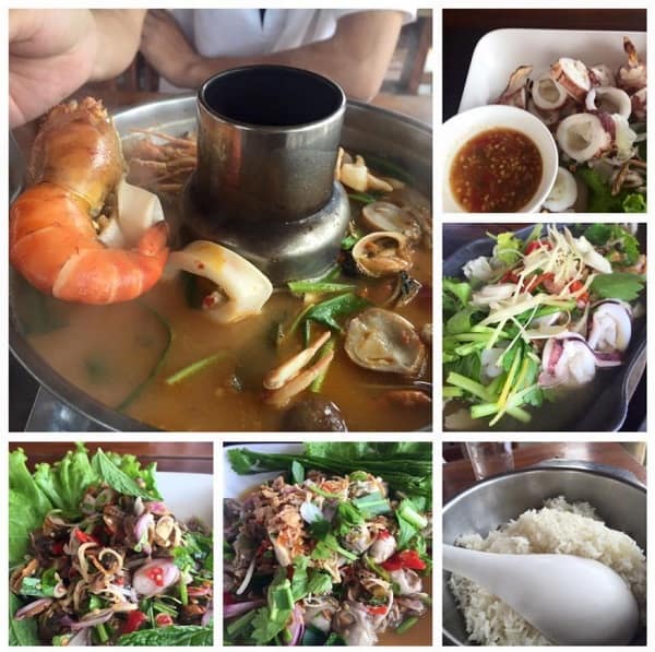 Lungsawai Seafood, quán ăn hải sản nổi tiếng, giá rẻ ở Pattaya