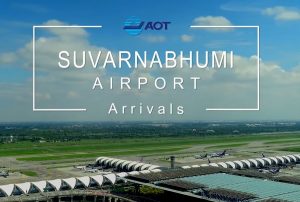 Sân bay quốc tế Suvarnabhumi. Sân bay lớn nhất ở Thái Lan