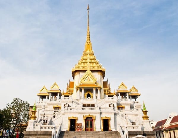 Tour du lịch Bangkok giá rẻ, tour tham quan chùa Wat Traimit