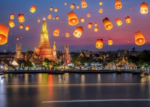 Du lịch Thái Lan tháng 6 nên đi đâu chơi? Du lịch Thái Lan tháng 6 nên đi đâu? Ngắm cảnh lễ hội thả đèn trời.