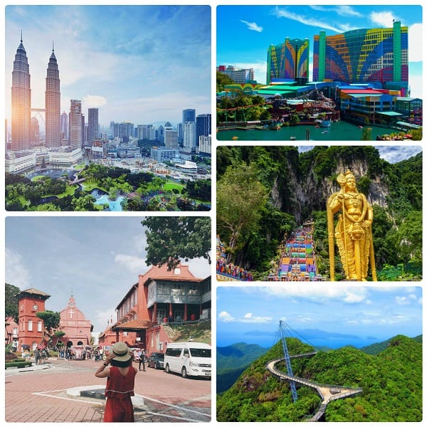 Nên đi du lịch Thái Lan hay Malaysia? Các địa điểm du lịch nổi tiếng ở Malaysia