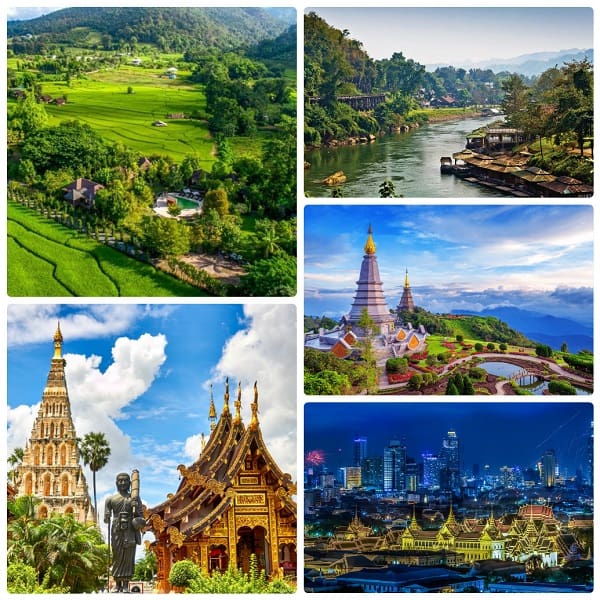 Nên đi du lịch Thái Lan hay Malaysia, các địa điểm du lịch ở Thái lan