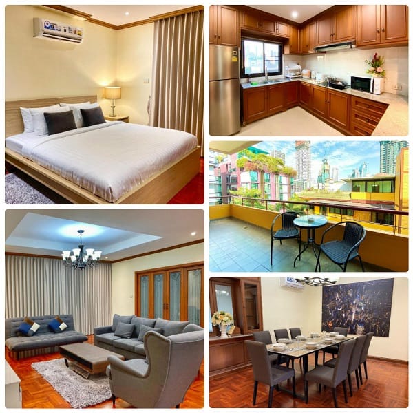 NT Place Sukhumvit Suites, một trong những airbnb ở Bangkok tốt, tiện nghi