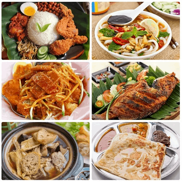 Nên đi du lịch Thái Lan hay Malaysia, các món ăn đặc sản ở Malaysia
