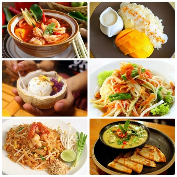 Nên đi du lịch Thái Lan hay Malaysia, các món ăn đặc sản Thái Lan